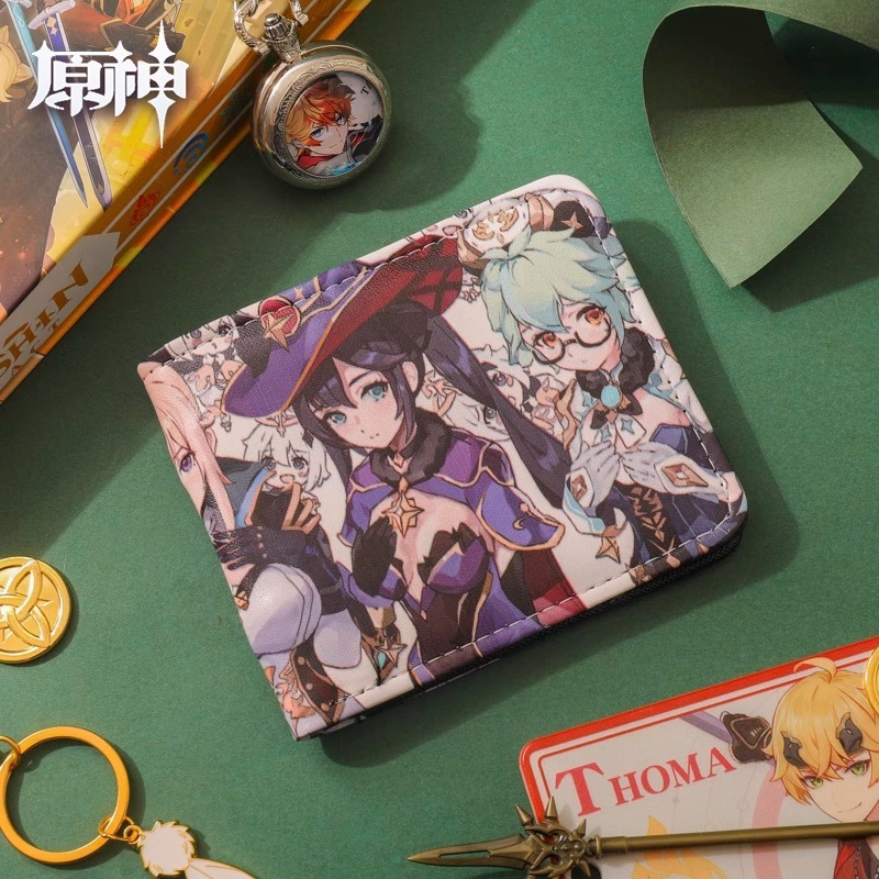 クロスボーダー速売通二つ折り財布男子女子ショート財布二次元カードケース小銭入れアニメグッズ|undefined