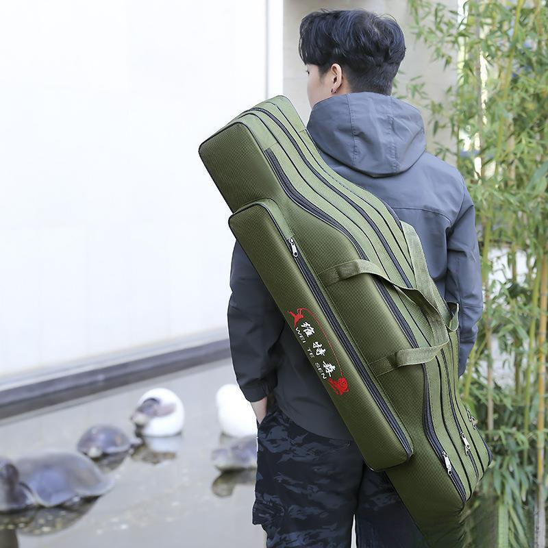 鱼竿包渔具包多功能防水钓鱼包鱼竿包轻便型竿包大容量渔具收纳包|undefined