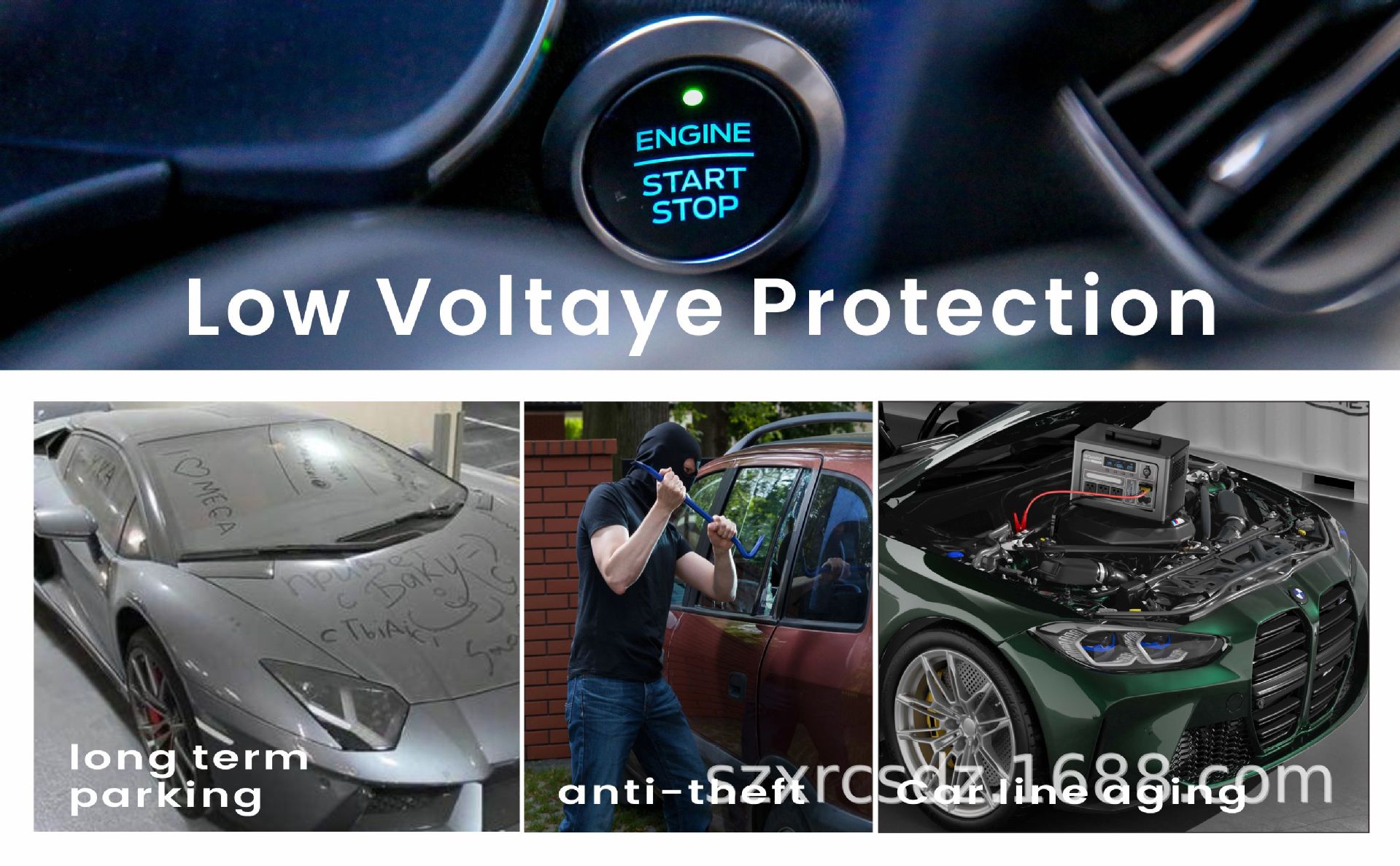 Car Battery Disconnect Switch Accessories Battery Negative Terminal Anti-Leakage