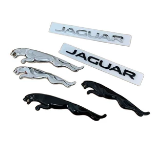 Jaguar XE XF XJL parlaq qara arxa baqaj ingilis hərfi loqosu