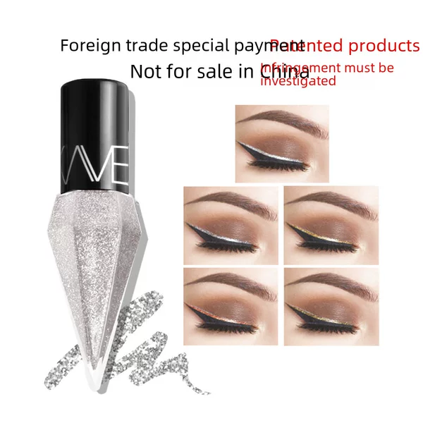Tube Lookave Single Diamond Shiny Eyeliner Pearlescent Shimmer Eyeliner Aliexpress Lk102