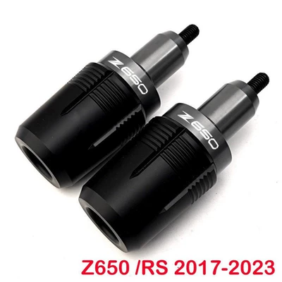 Suitable for Kawasaki Z650/Rs Ninja650 17-26 Model Years Modified Body Anti-Fall Protection Bars (Motorcycle bumper) - a-pair-of-gray-z650