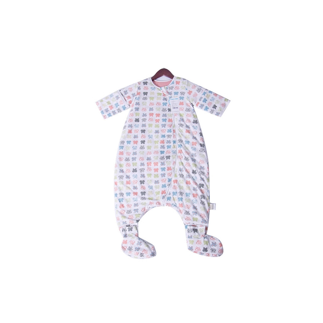 Infant and Toddler Detachable Split-Leg Sleeping Bag, Pure Cotton Baby Anti-Kick Quilt, Universal for All Seasons, Temperature-Regulating for Infants and Children