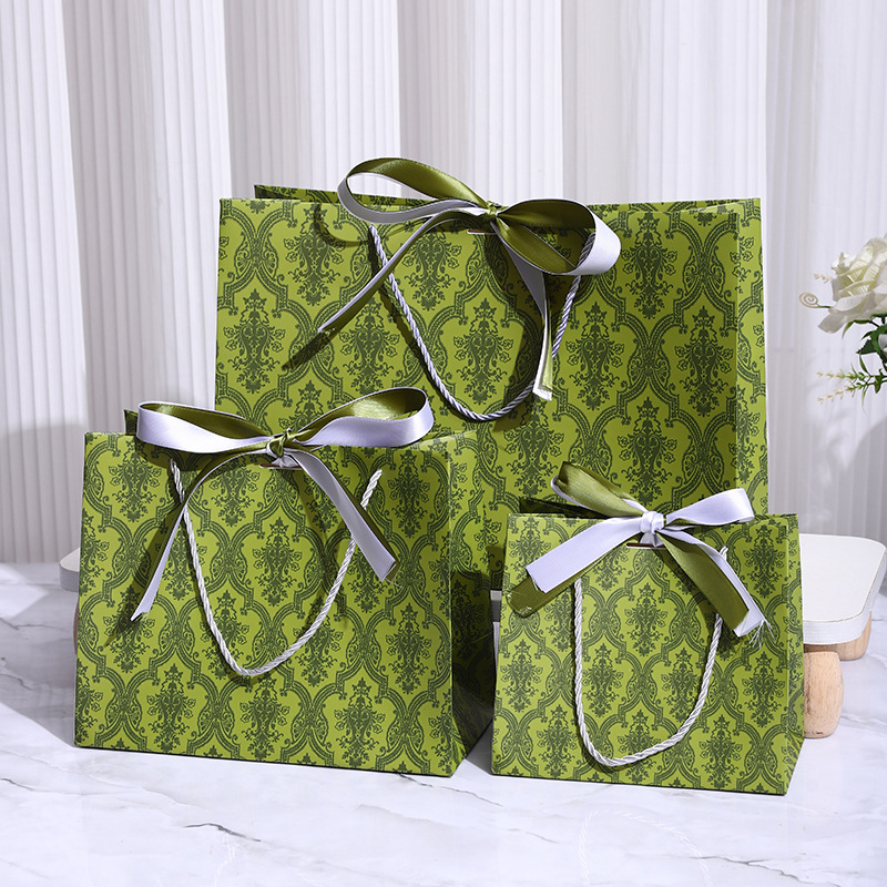 구찌 [녹색], 흰색 판지 230g, 미니 사이즈 15*14*7