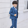 Children's classic suit, jacket, dress for boys, flower boy costume, set, suitable for teen, 3 piece set