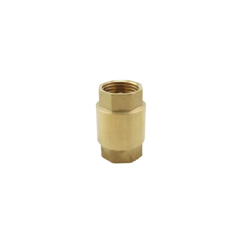 Brass vertical spring check valve water pipe water pump valve 4 separate check valve one-way water meter front valve check valve