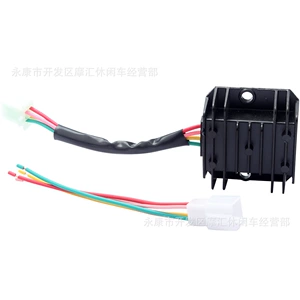 ATV dördtəkərli 12V dördpinli CG125-250CC GY6 rektifikator tənzimləyicisi birləşdirici xətt ilə