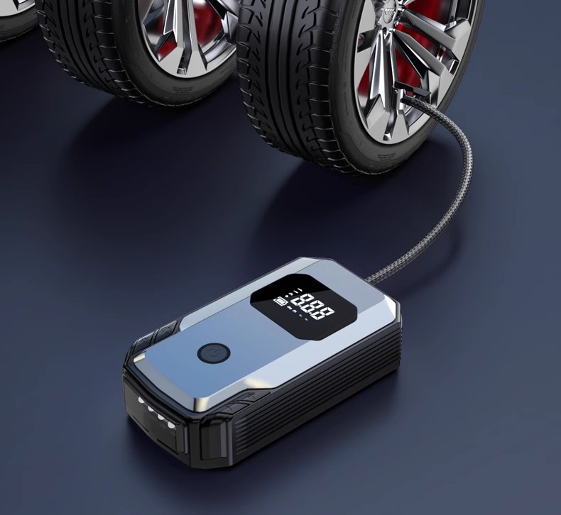 Outdoor Emergency Start Power Supply Vehicle-mounted Inflatable All-in-one Battery Emergency Multifunctional Power-on Battery-off Charging Battery