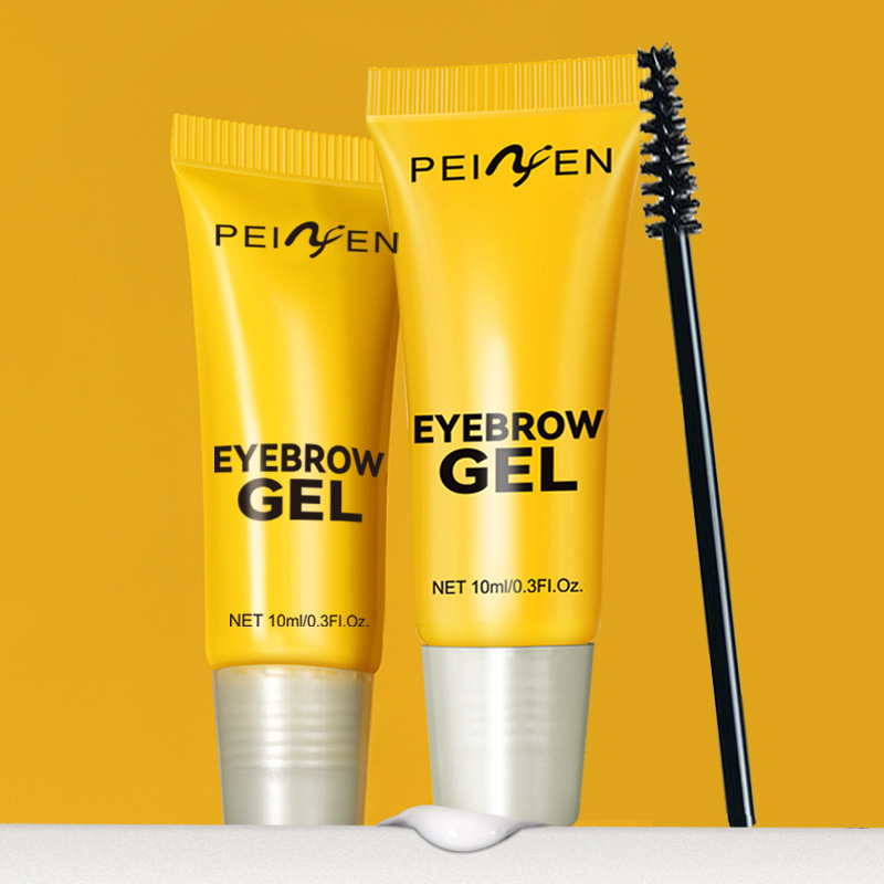 Transfronterizo PNF gel de cejas transparente cejas estirando pasta de cejas con cepillo gel de cejas silvestres fuerte cejas estirando pasta de cejas image 1