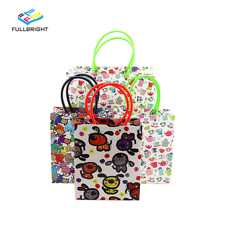 定制BSCI礼品袋手提袋方底外卖纸袋服装购物手袋定做袋子印刷logo