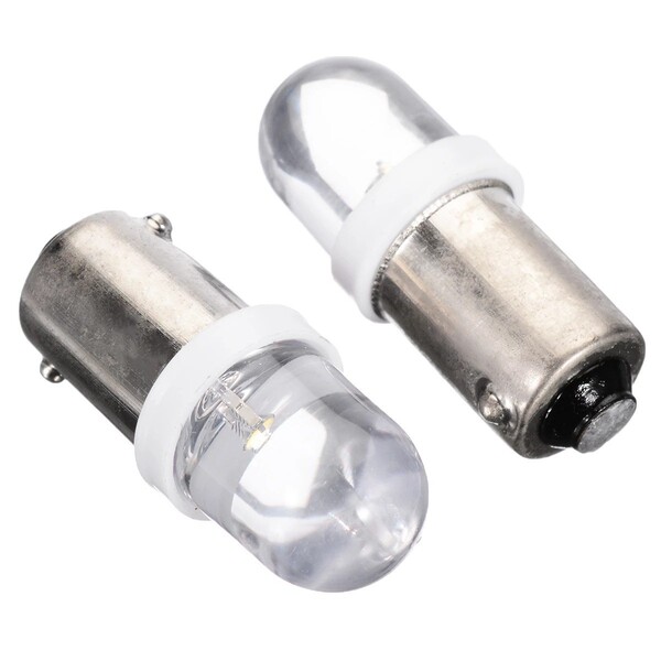 Source manufacturer BA9S license plate lamp convex head 1SMD car LED instrument light car LED bulb round head LED