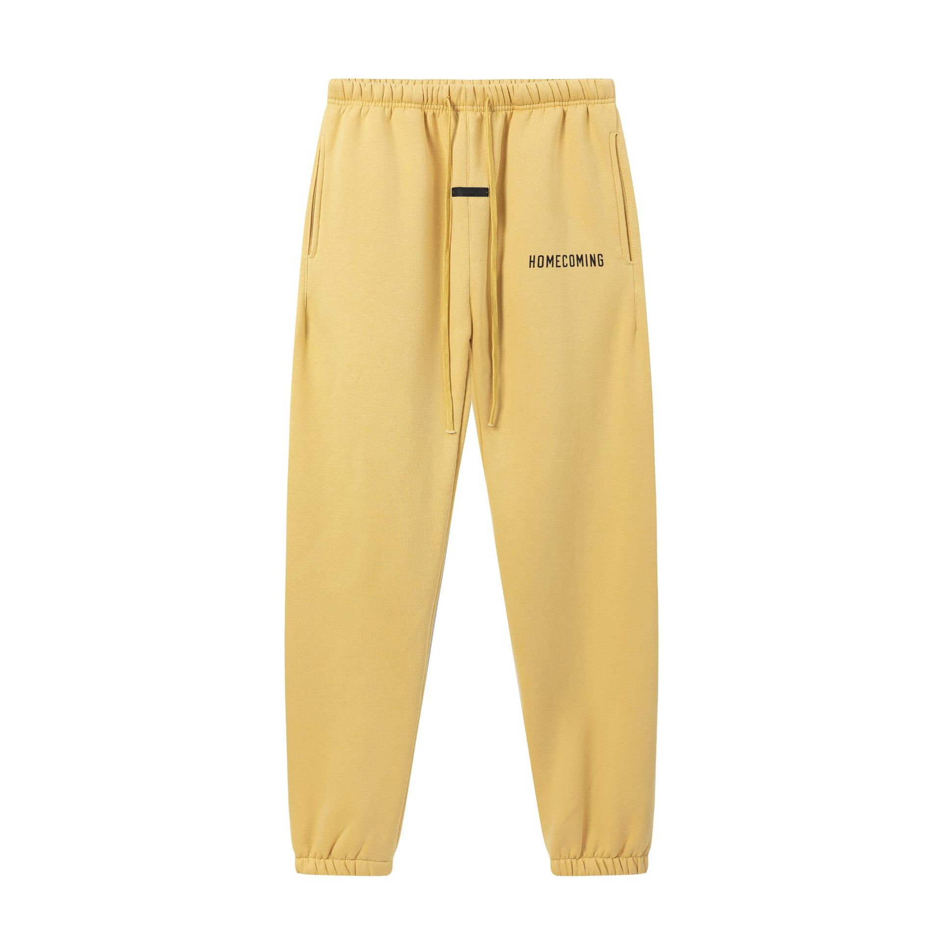 4 pantalones amarillos