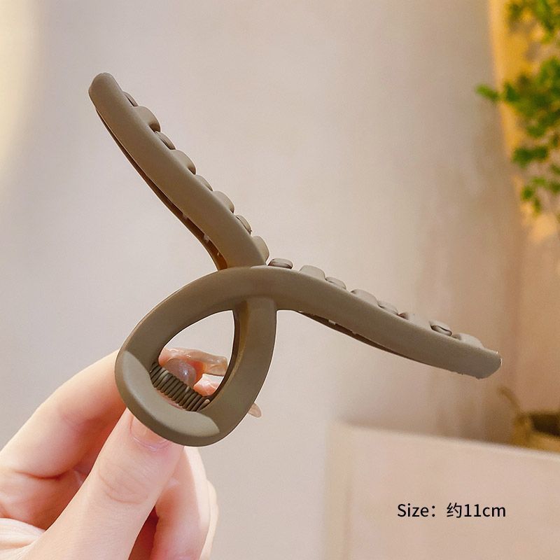 Clip de agarre Clip de tiburón grande para mujer Sensación de alto nivel en la parte posterior de la cabeza Horquilla para el cabello Clip de agarre para el cabello Tocado Horquilla 2025 Nuevo