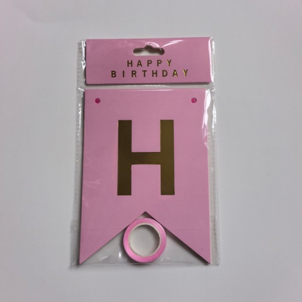 Guirnalda de Cumpleaños con Diseño de Cola de Pez en Dorado, Decoración para Fiestas de Cumpleaños, Banner de Feliz Cumpleaños, Artículos Esenciales para Fiestas de Cumpleaños