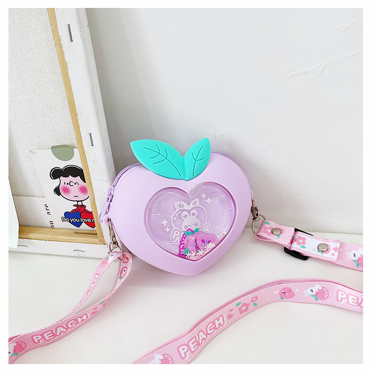 Cute Piggy Silicone Children's Messenger Bag display picture 24