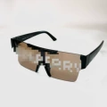 Black frame tea tinted lenses