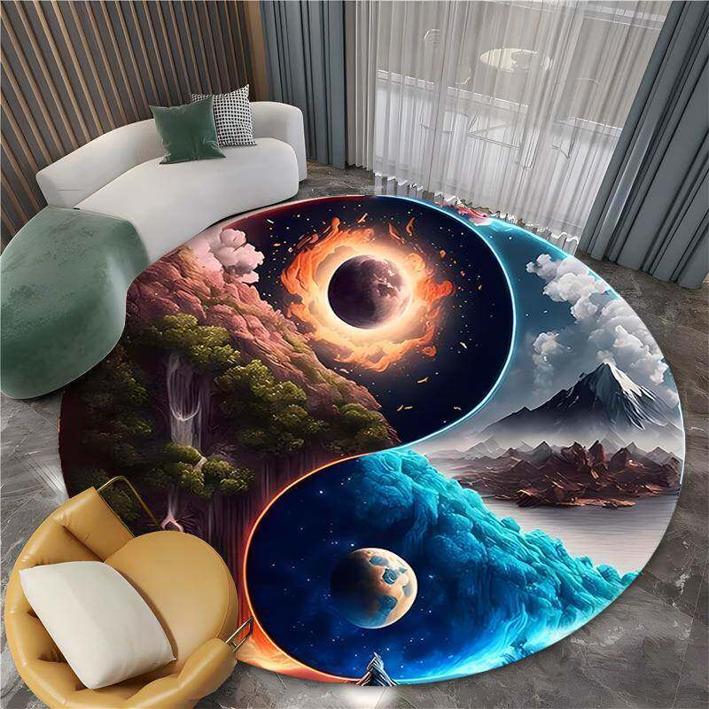 Alfombras de lana de cristal transfronterizas estadounidenses sala de estar gran área de sofá de mesa de té alfombra de dormitorio alfombra de cama fría a prueba de suciedad