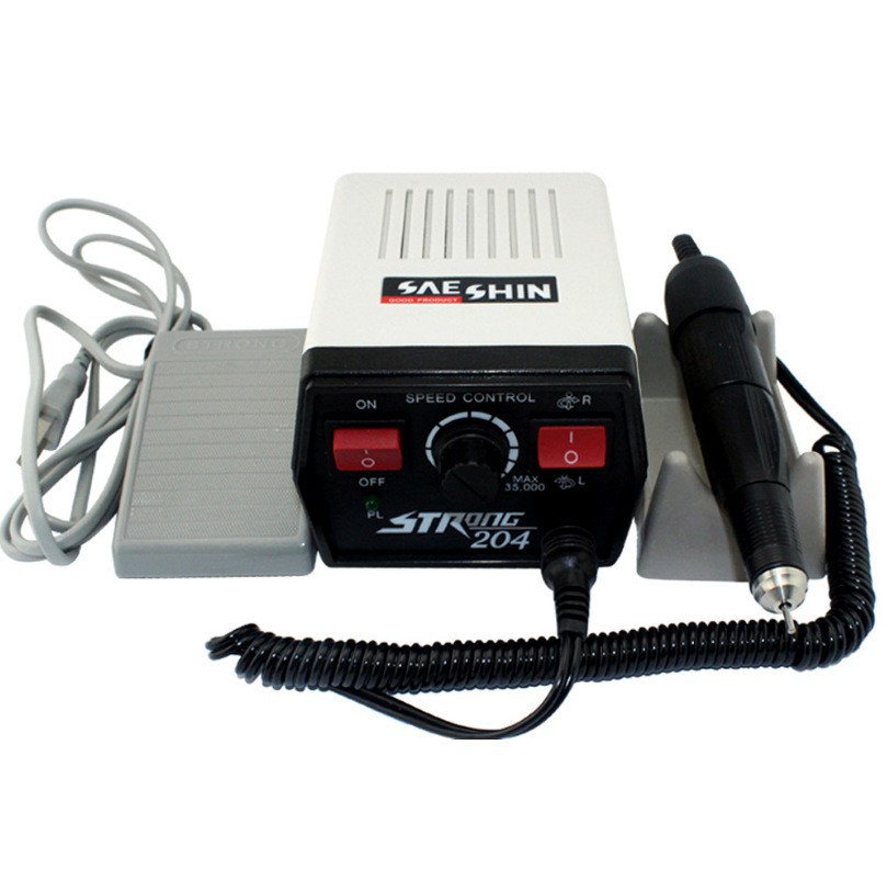 世新204牙机雕刻机 核雕木雕玉雕工具小型电动玉石翡翠牙科打磨机