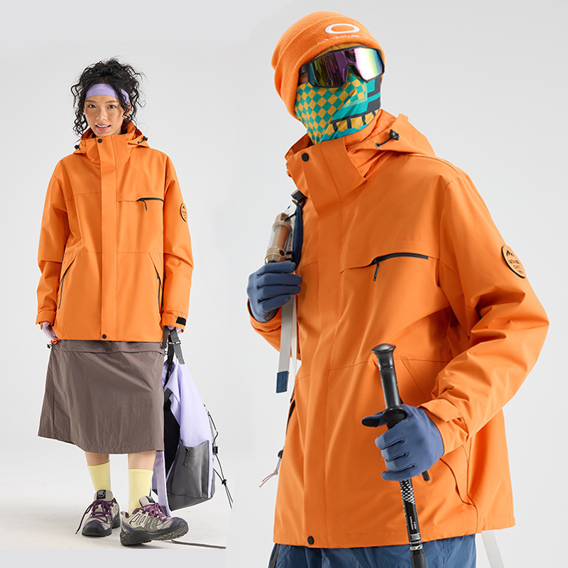 メンズジャケット スリーインワン レディース フリース 2点セット アウトドア トラベルジャケット 登山ジャケット 冬 2025 新作ホットスタイル|undefined
