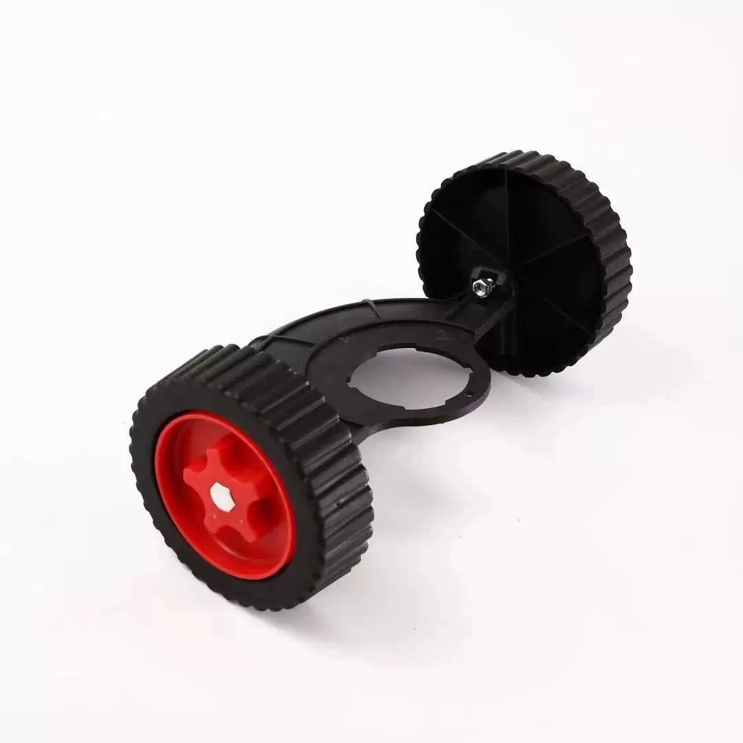 锂电割草机轮子家用小型除草机轮子充电打草机锄草神器轮子