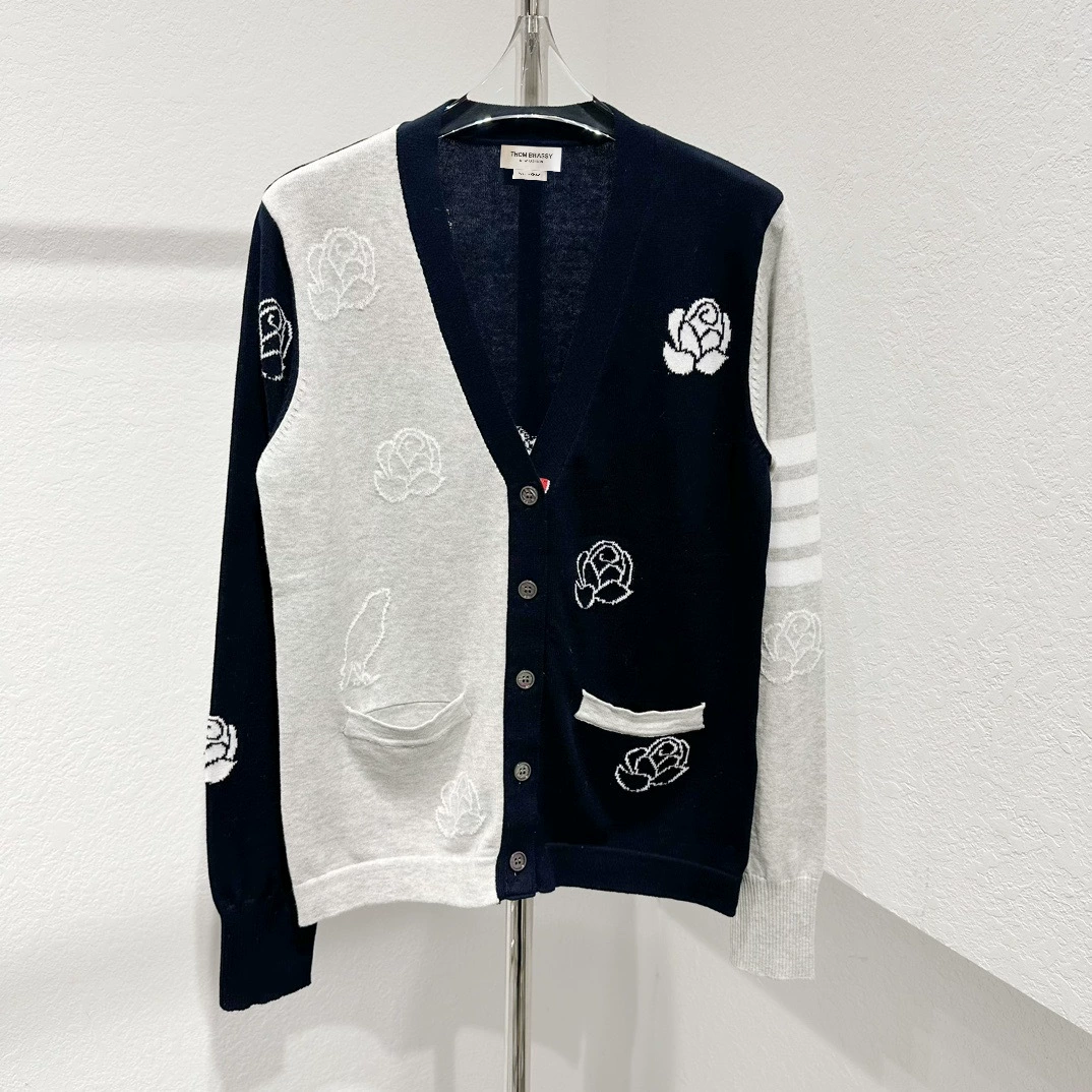 1842 цветная розовая кардиган