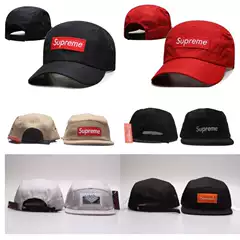 23SS Ventile Camp Cap Baseball Hat Colorblock SUEDE VISOR Supreme