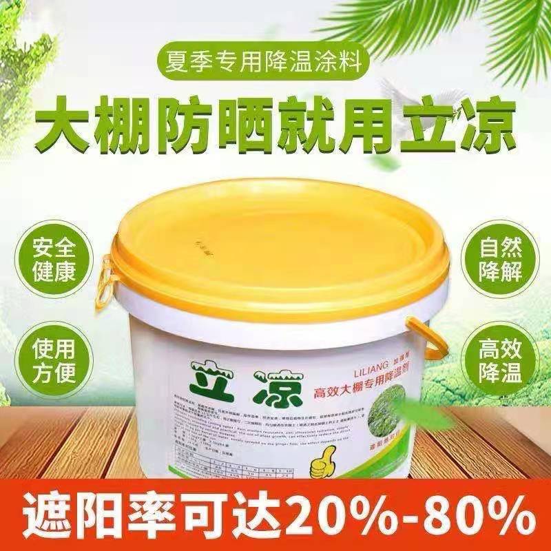 大棚降温剂遮阳涂料 提高光合作用 蔬菜大棚防晒降温剂