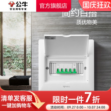 公牛旗艦配電箱強電箱家用配電櫃空開斷路器漏保暗裝16位