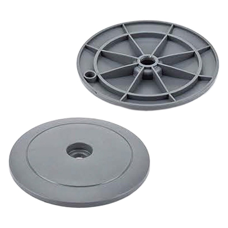 Accesorios para equipos de fitness cubierta de la polea cubierta de plástico cubierta de la polea de hierro caja de polea redonda artículos deportivos de plástico