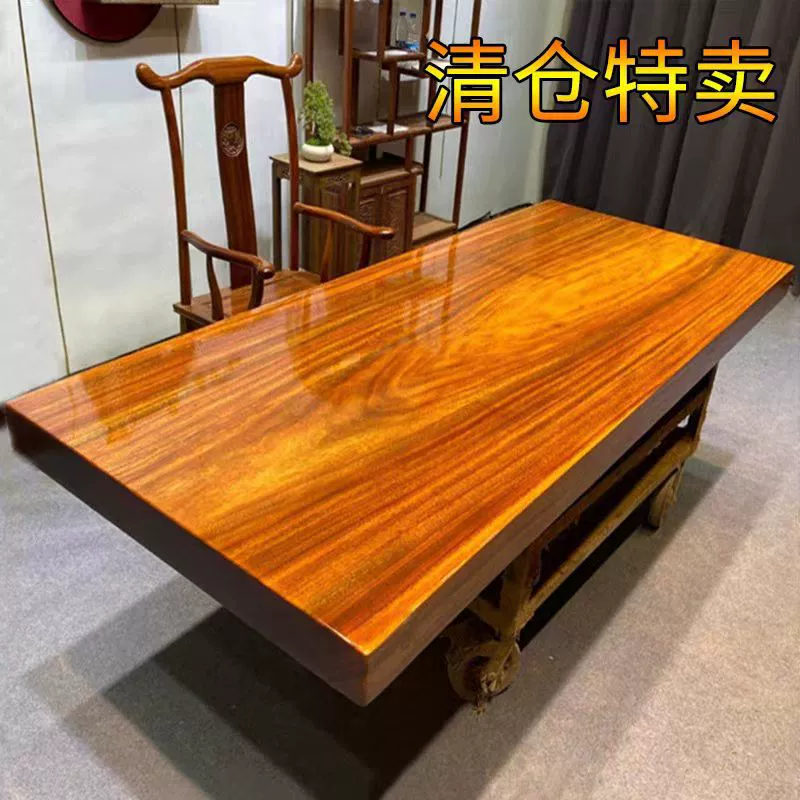 Большой чайный столик Okan, прямоугольный стол, чайный столик Bahu, компьютерный стол из орехового дерева, офисный стол из розового дерева