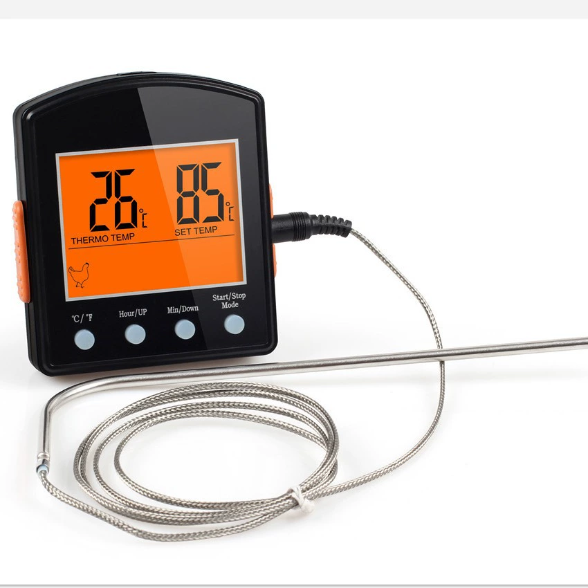 Фабрика Кухонный Термометр для духовки Зонд из нержавеющей стали пищевой термометр барбекю термометр для барбекю оптом