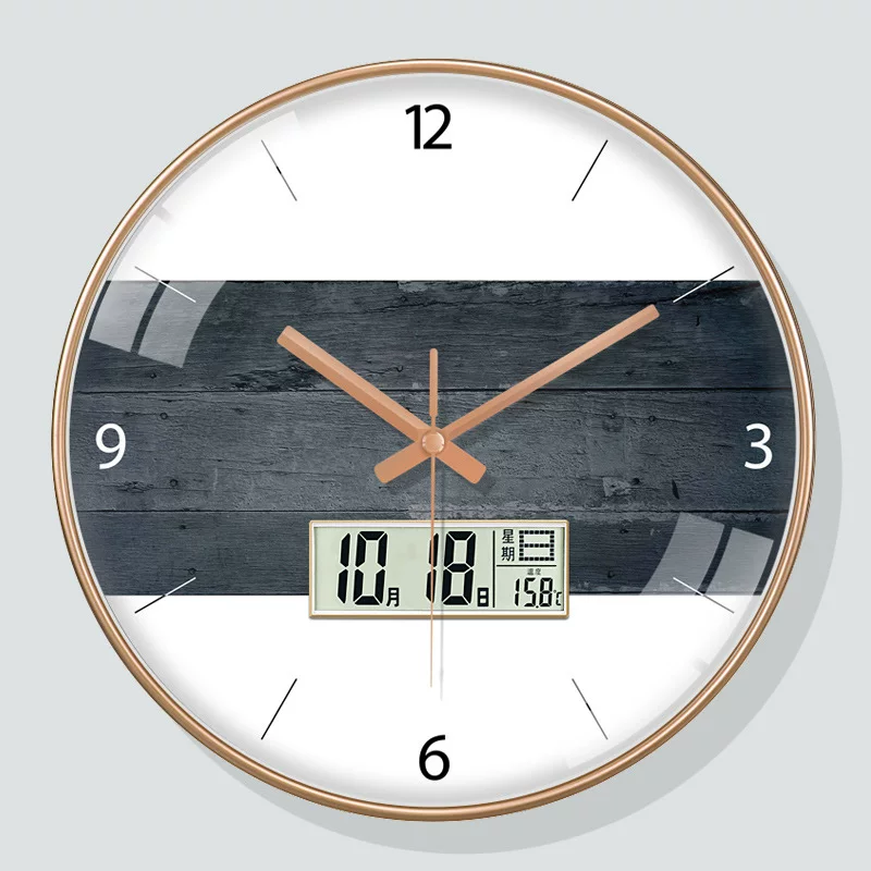 Quartz watch, modern creative calendar, simple and elegant design