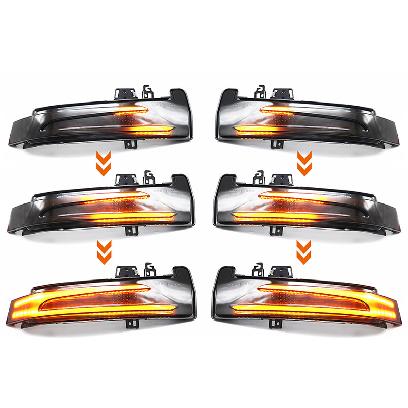 Suitable for Mercedes-Benz W221 W212 W204 W176 W246 X156 Rearview Mirror Running Water Turn Signal