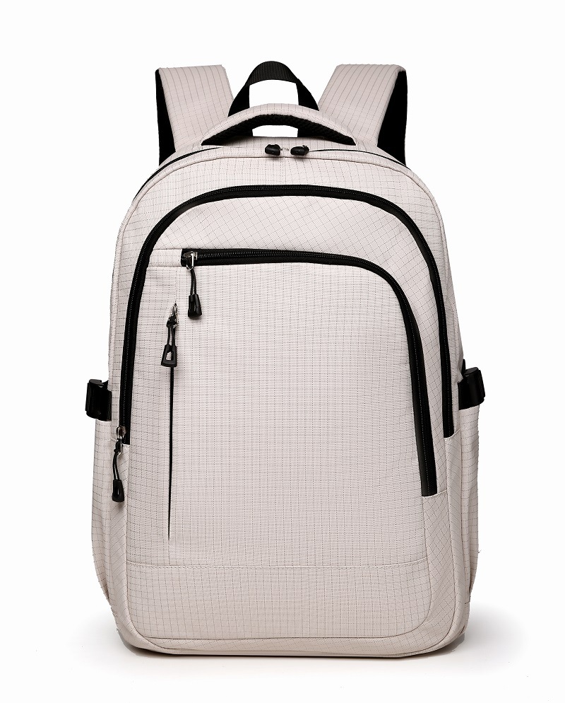 Nueva moda bolsas de computadora de viaje de negocios, bolsas coreanas a cuadros, mochila simple al aire libre de gran capacidad