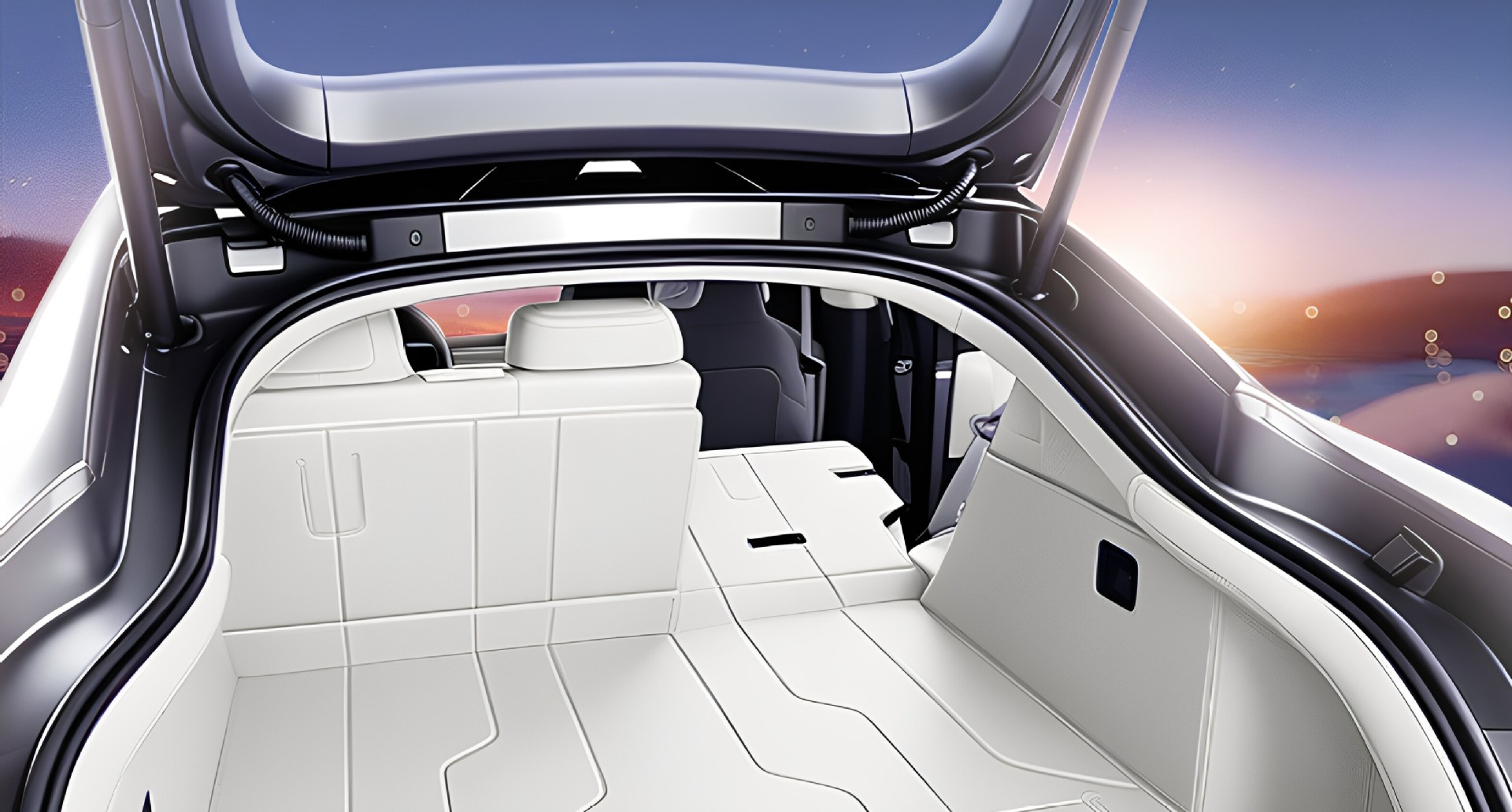 Suitable for the Zhiji L6 2026 model, full coverage trunk mat, car interior modification accessories