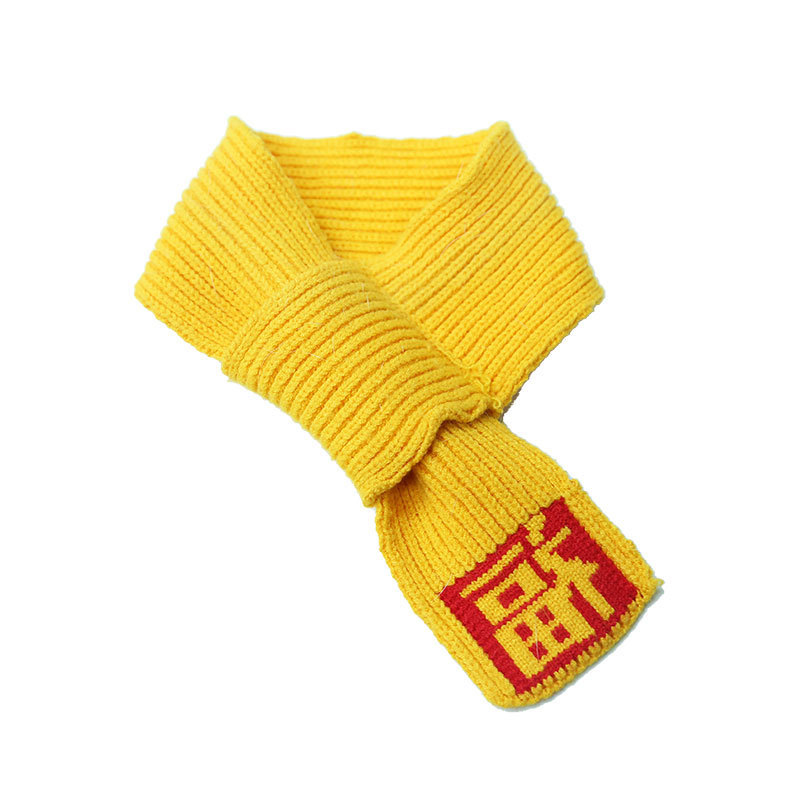 Liquidación cubo francés caliente engrosada ropa acolchada de algodón año nuevo lana mediano y grande perro gato bufanda ropa para mascotas suministros