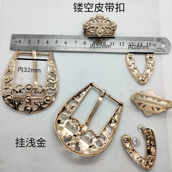 32MM hollow hanging light gold