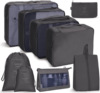 Storage bag for traveling, case bag, set, folding clothing, organizer bag, travel bag