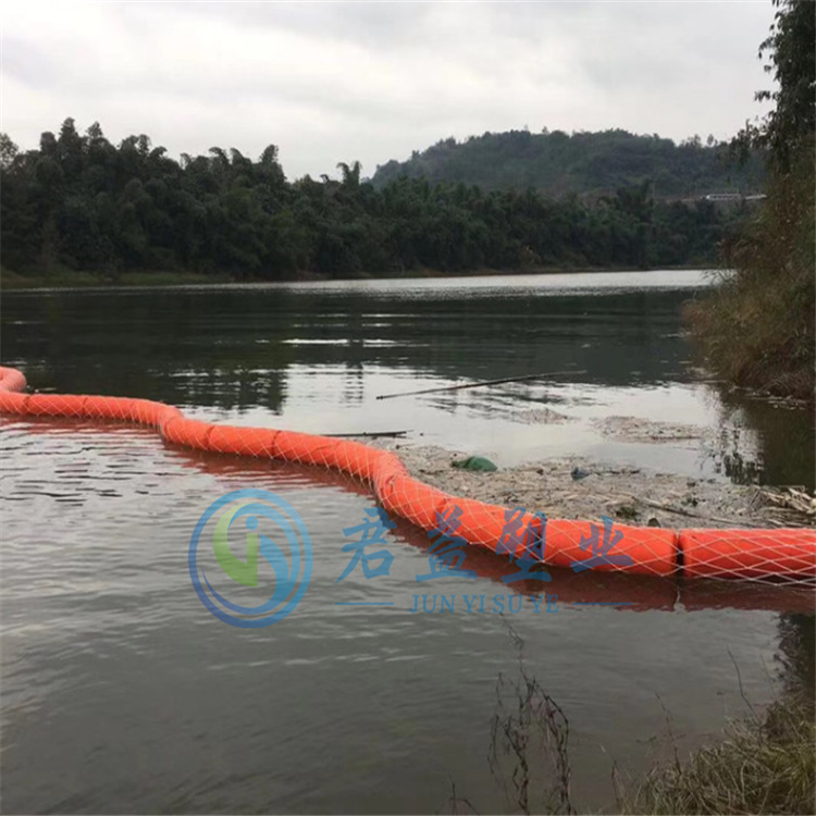陕西河道拦污浮体，阿坝州水电站拦污浮筒