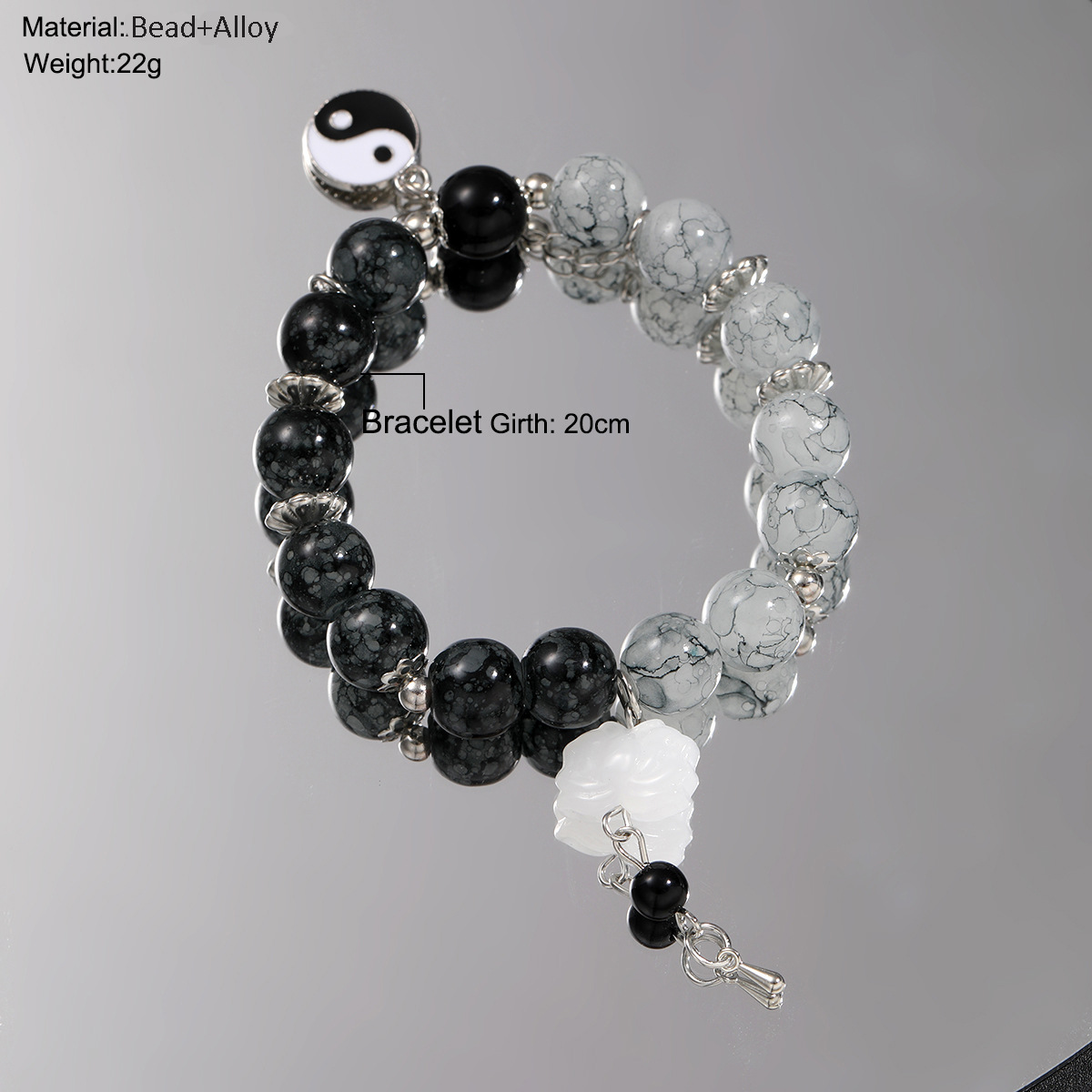 Bracelet de perles papillon style féerique bijoux de luxe_voghion.com