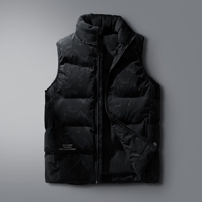 Otoño e Invierno pareja abajo chaleco collar caliente chaleco hombres más tamaño chaleco casual hombres y mujeres del mismo estilo fábrica al por mayor