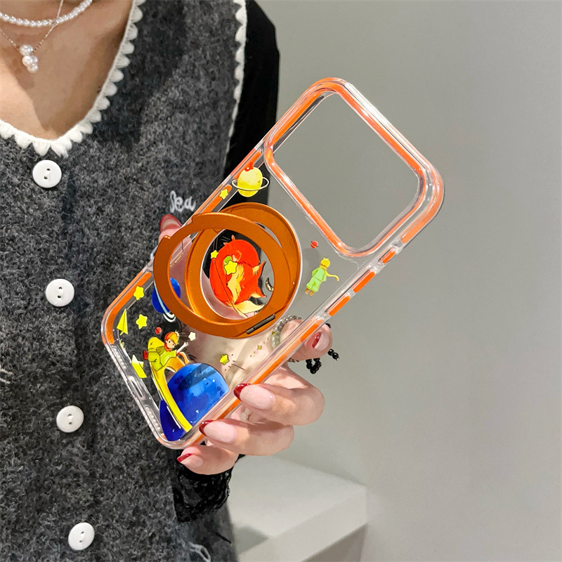 Sødt anime prins ræv telefoncover til iphone 17 16 pro max_voghion.com