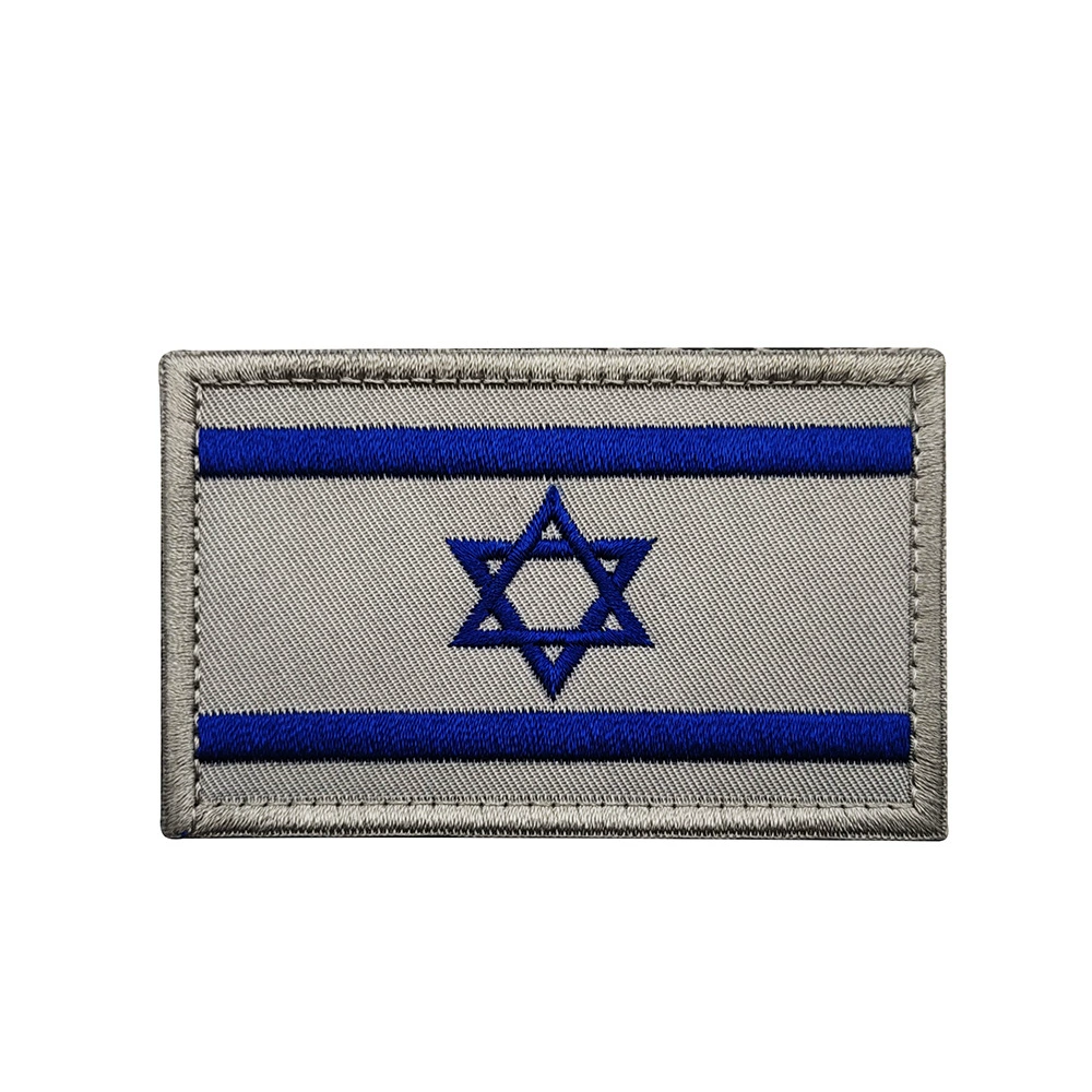 Asian flag Israeliflagspatch Israel flag cloth Velcro armband embroidered patch badge