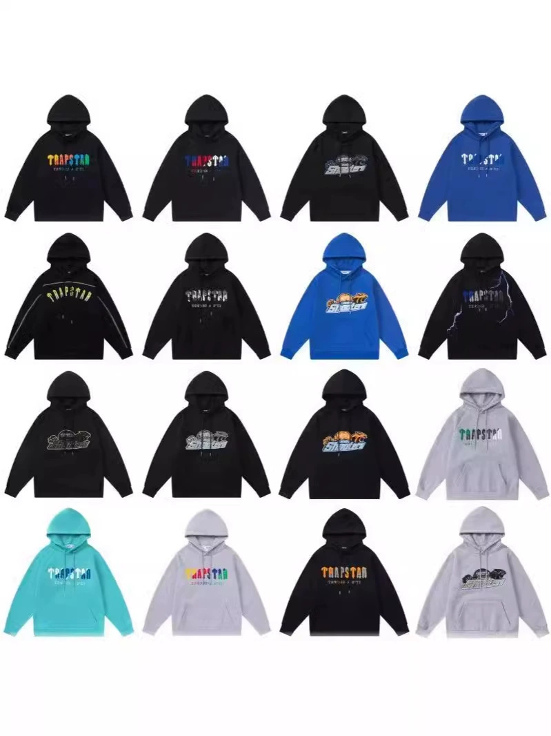 Американская ниша Trapstar свитер мужская пара s уличная осень-зима свободная толстовка с капюшоном