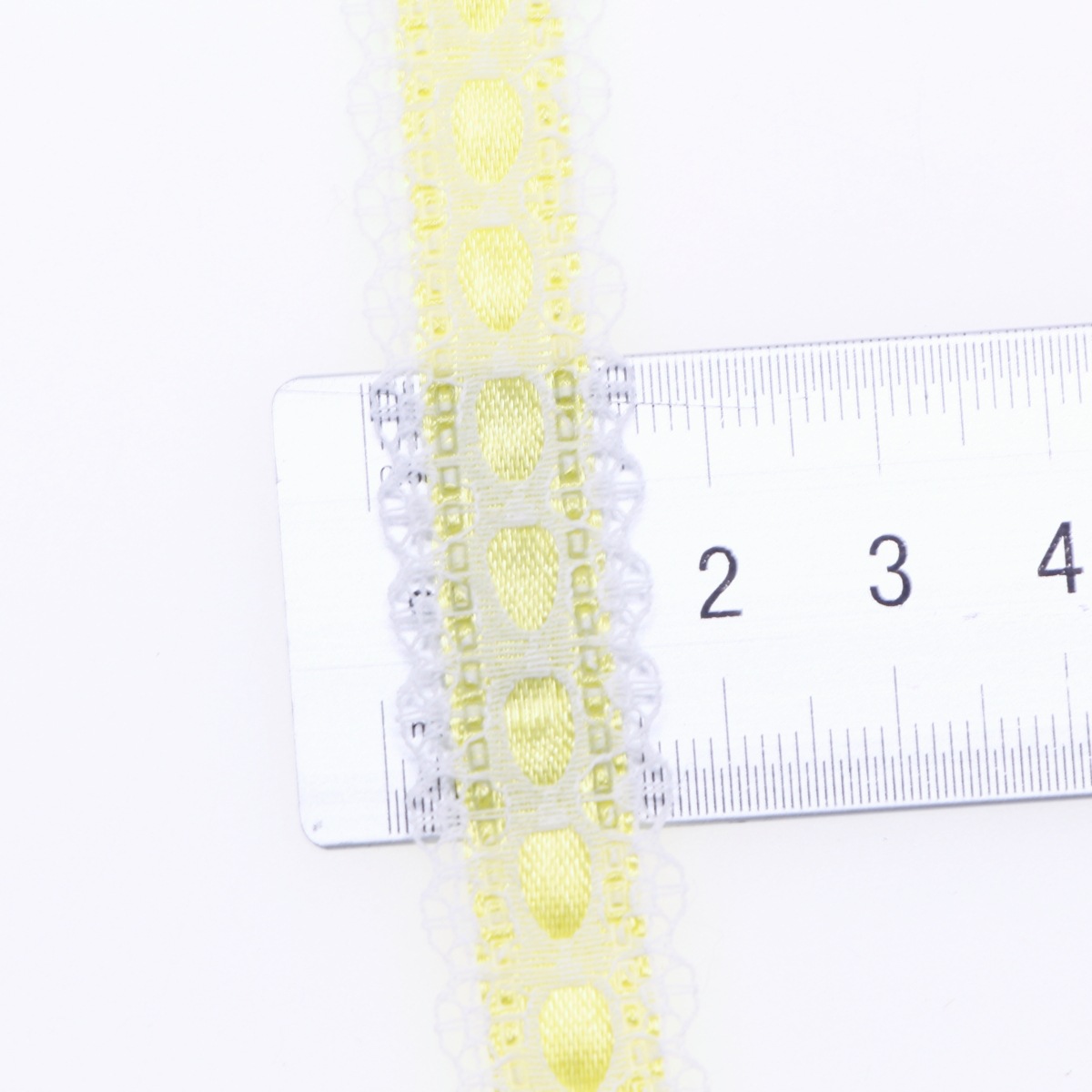 (2개) 공장 15MM 봄과 여름 폴리 에스터 비 탄성 레이스 리본 헤어 액세서리 활 선물 꽃 포장 리본