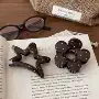 大号星星气质法式鲨鱼夹