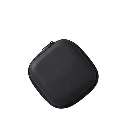 Medium Square Storage Bag with EVA Zipper, Charger and Cable Organizer, Portable EVA Bag, In Stock