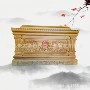 各种实木750金丝骨灰盒