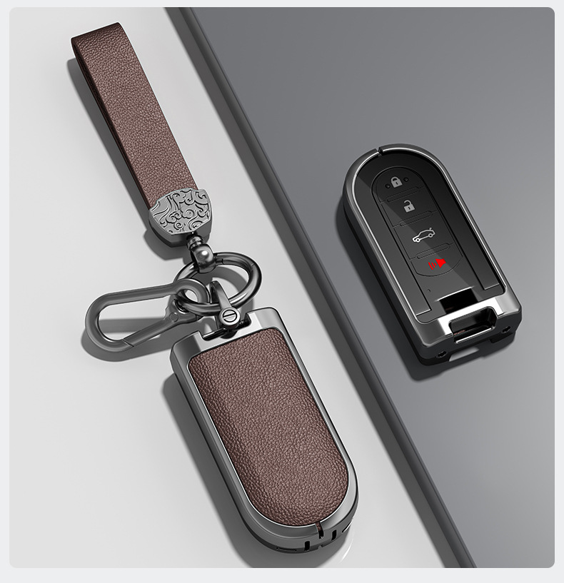 Suitable for North Deer Car Key Cover Perodua Toyota Remote Control Car Key Case Protective Cover for Men and Women