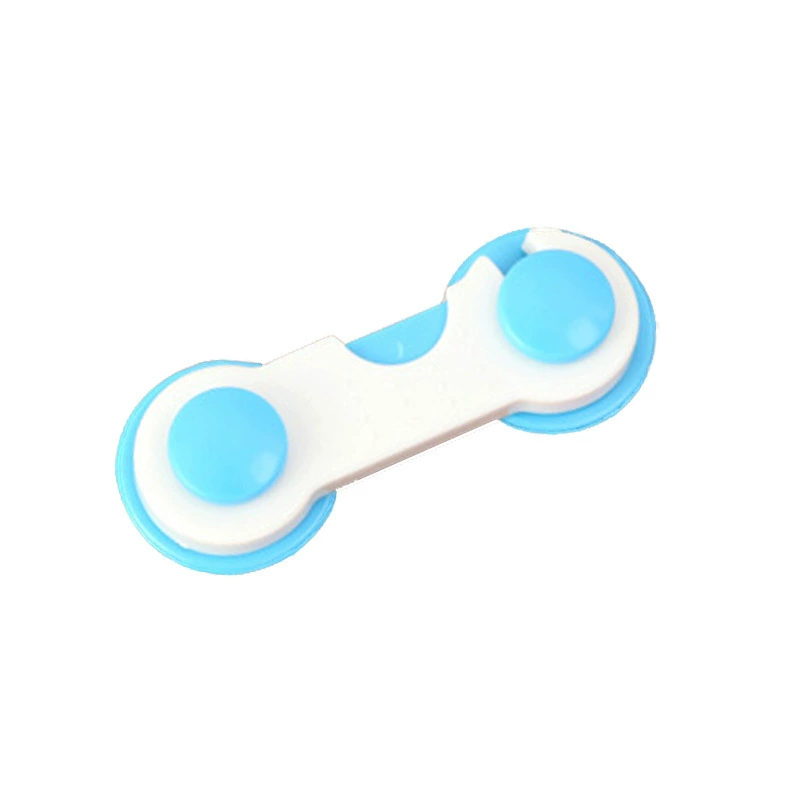 Children's safe plastic lock for home use for boxes, clips included